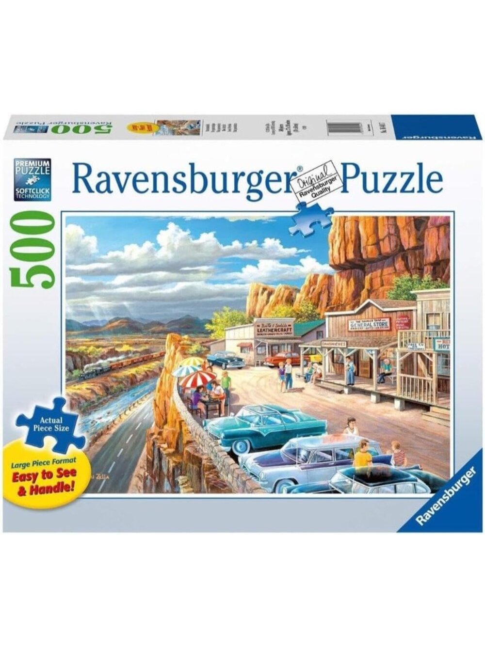 Ravensburger 500 pcs Large Format Puzzle-Scenic Overlook New In Box